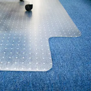 Office Chair Mat For Carpets 48''*30'' Transparent Floor Mats For Flat Low And No Pile Carpet Carpet Chair Mat