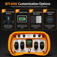 Télécommande sans fil personnalisée pour grues montées sur camion BT400, joystick proportionnel, sortie analogique pour la rétrofitting/la mise à niveau