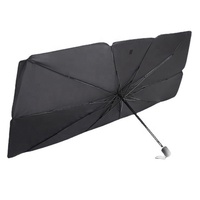 ऑटो Foldable सामने विंडशील्ड चंदवा कार सूरज की छाया काले निविड़ अंधकार चांदी के लिए कार