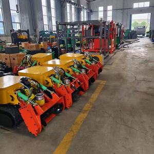 Robots de dragage diesel télécommandés pour le nettoyage des canalisations d'égouts, coupe-sédiments et aspiration - Product Image 1