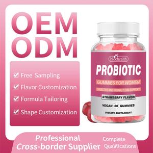 C vitamini ve kızılcık ile özel etiket kadın probiyotik Gummies-PH dengesi vajinal bağışıklık desteği ve sindirim sağlığı 60 sayısı - Product Image 5