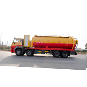 8*4 Vacuum Suction Septic Tank Truck 20000liters Tipper Sewage Drainage Truck Used for Municipal Cleaning - Product Image 6