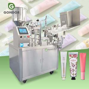 Máquina de llenado automático/manual de tubos pequeños de plástico para champú, agua y grasa, apta para alimentos. - Product Image 1