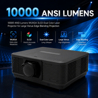 Projecteur laser double couleur haute luminosité 10000 ANSI WUXGA pour auditorium, musée et événements