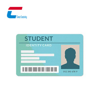 Carte d'identité numérique personnalisable pour employés et étudiants avec numéro d'identification en série