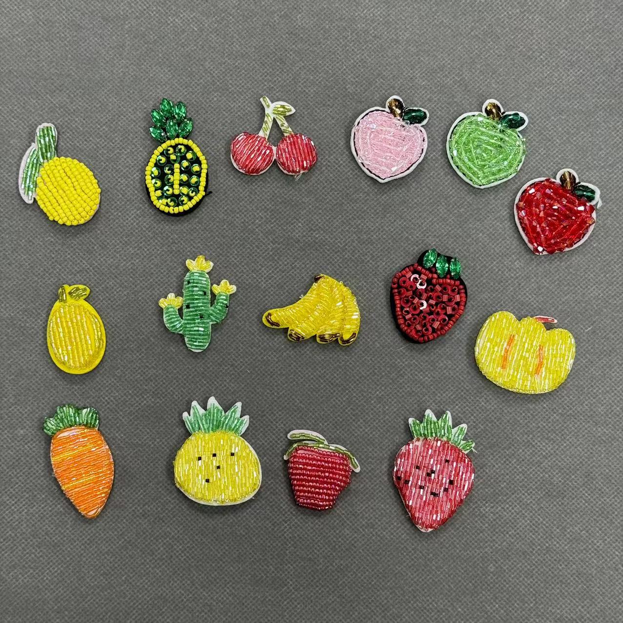 ZSY Custom Beaded Patches - Handmade Rhinestone Embroidery