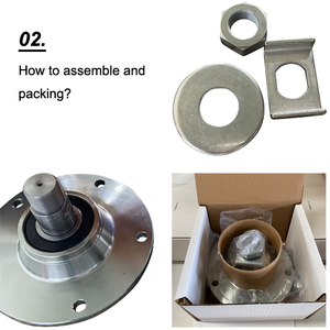 محور زراعي <span class=keywords><strong>PL</strong></span>-185-M30R مزدوج الصف مُزيّت بالشحم، رأس قرصي من الكروم الفولاذي، درجة حرارة قصوى 180 درجة مئوية - Product Image 5