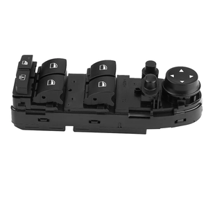 Elektrischer Fensterheberschalter vorne links, passend für BMW E60 E61 528i 535i 550i M5 61319122113 - Product Image 1
