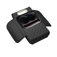 Accessoires intérieurs automobiles sur mesure, repose-bras pour console centrale, porte-mouchoirs, porte-gobelet, sac de rangement pour téléphone