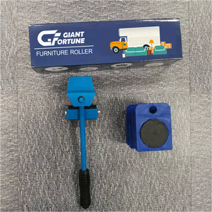 <span class=keywords><strong>Roulettes</strong></span> en acier ABS robuste Appareil de meubles portable curseur mobile 5 pièces Ensemble d'outils mobiles Lifter Move Lifting System - Product Image 6