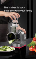 Vente en gros trancheuse automatique multifonction en acier inoxydable déchiqueteuse de légumes coupe hachoir trancheuse de légumes
