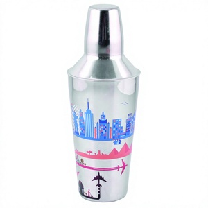 Coctelera Regular Acero Inoxidable Diseño Impreso 500 , 700 ml - Product Image 1
