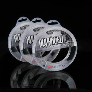 Línea de Pesca de Carbono Avanzada de 50M 1.5 7LB, Súper Resistente, para Pesca en Playa y Océano - Product Image 1