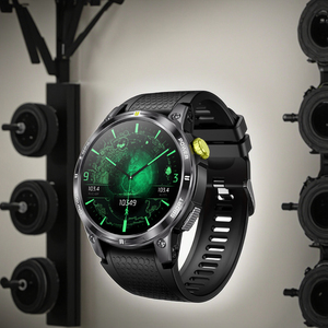 Nx18 <span class=keywords><strong>Pro</strong></span> 2026 Ngoài Trời Thông Minh Đồng Hồ 1.5Inch Màn Hình Amoled La Bàn Bt Cuộc Gọi GPS Cho Người Đàn Ông Của Thể Thao Tập Thể Dục Tracker <span class=keywords><strong>Android</strong></span> Silica Gel - Product Image 1