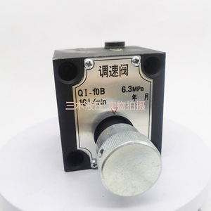 Válvula de Control de Velocidad Hidráulica QI-10B, 6.3Mpa, 10L/min, Montaje en Panel, Regulador de Flujo de Aceite de Hierro Fundido - Product Image 1