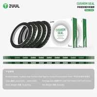 2UUL CS01 CS02 3MM/5MM Kenar Ekran Çerçevesi Tutkal iphone Tablet Bilgisayar elektrikli cihaz tamiri için Yeşil Köpük Çift Taraflı bant