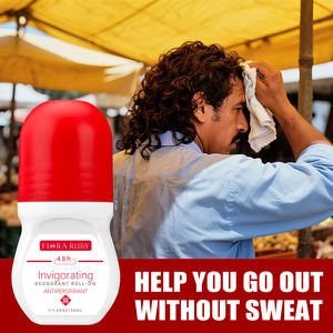 OEM/DIY 도매 남녀공용 바디 롤온 데오도란트 & 발한 억제제 향수 천연 민감성 피부에 적합 - Product Image 5