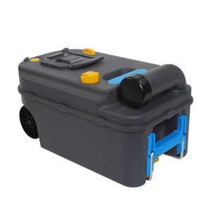 TYTXRV Accessoires de <span class=keywords><strong>caravane</strong></span> de haute qualité Toilette portable pour <span class=keywords><strong>camping</strong></span>-car Toilette blanche <span class=keywords><strong>l</strong></span>égère <span class=keywords><strong>à</strong></span> cassette rotative en PP - Product Image 2