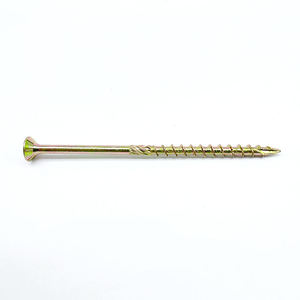Tornillos para Madera de Zinc Amarillo con Doble Cabeza Avellanada Tipo 17 Torx Especiales para Tableros de Aglomerado y Construcción de Madera - Product Image 5