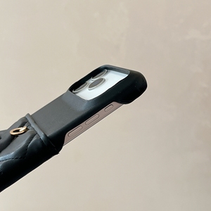 Étui de téléphone de luxe en cuir PU antichoc avec anneau magnétique et pendentif pour 12-17 Pro Max (Design Paysage Urbain) - Product Image 5