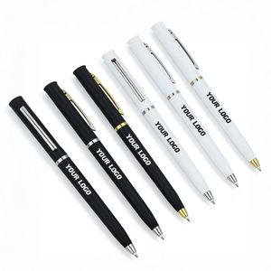 Company Name Print Ballpoint <b>Pen</b> Lightweight <b>Pens</b> with Custom Logo Multi Colors for Business Gift Office Use - Product Image 1