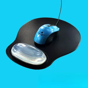 Tapis de souris en gel à impression personnalisée avec repose-poignet Tapis de souris ergonomique avec support de poignet pour soulager la douleur Tapis de souris en gel antidérapant