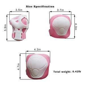 Ensemble de protections pour les genoux et les coudes pour adolescents et enfants 2025 pour garçons et filles avec protège-poignets - Product Image 5