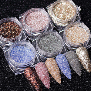 Efecto holográfico <span class=keywords><strong>Cristal</strong></span> Diamante Pigmento brillante Micro taladro Acrílico Nail Art Espejo Polvo Pigmento de vidrio holográfico <span class=keywords><strong>para</strong></span> <span class=keywords><strong>uñas</strong></span> - Product Image 2