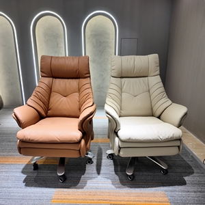 Silla Ejecutiva <span class=keywords><strong>de</strong></span> Lujo para <span class=keywords><strong>Oficina</strong></span>, Diseño Moderno, Ergonómica, Eléctrica, con Masaje, Reclinable, <span class=keywords><strong>de</strong></span> Cuero Genuino, para <span class=keywords><strong>Muebles</strong></span> <span class=keywords><strong>de</strong></span> <span class=keywords><strong>Oficina</strong></span> en Casa - Product Image 3