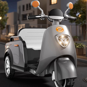Moto électrique pour enfants, tricycle rechargeable, télécommande, double transmission, voiture jouet alimentée par batterie pour enfants de 3 à 6 ans - Product Image 3