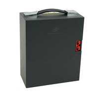 Batería de iones de litio de 48V 15Ah para transpaleta, 175x86x210mm, de manganeso LiMn2O4, de ciclo profundo, de tracción, de repuesto, sin mantenimiento, para movilidad.
