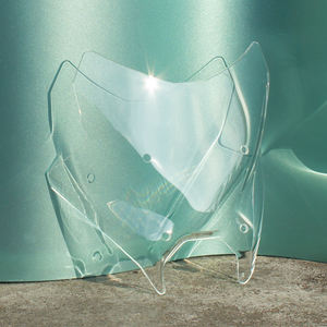 ชิลด์หน้ารถมอเตอร์ไซค์ Yamaha MT-09 ปี 2024-2025 รุ่น Universal Fit ทำจากโพลีคาร์บอเนต พร้อมการรับประกัน 10 ปี - Product Image 2