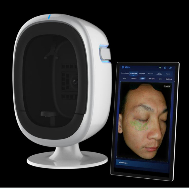 Professional Skin Detector 3d AI Face Skin Diagnostics Analyzer Facial Skin Analysis Machine Scanner Facial Tester Scanner Magic