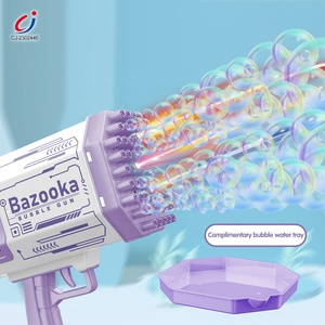 Máquina de Burbujas de Agua Chengji, Juguetes para Niños, Pistola de Agua Eléctrica Automática de Verano con Batería y Pistola de Burbujas de Plástico - Product Image 2