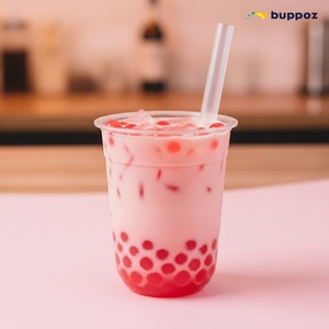 บับเบิ้ลบอลรสสตรอว์เบอร์รีแบบถังใหญ่ - Product Image 3