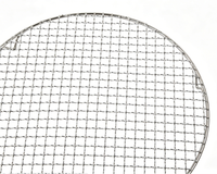 Grille de refroidissement en acier inoxydable pour barbecue, grille de cuisson vapeur, grille ronde pour camping et extérieur avec pieds