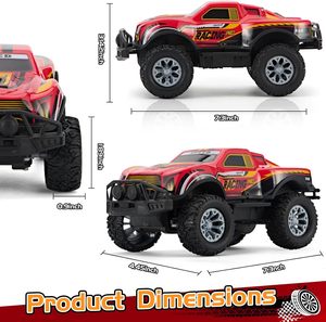 EPT Auto Radiocomandata Fuoristrada 2.4GHz 1:20 con Luci LED Luminose, Giocattolo per Bambini, Regalo, per Interni ed Esterni - Product Image 2
