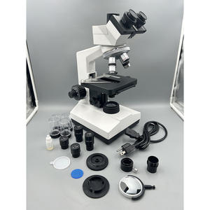 <span class=keywords><strong>Microscope</strong></span> biologique de qualité supérieure à trois objectifs, vente chaude - Product Image 2