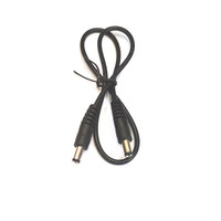 Kabel daya DC 5.5x2.1mm kualitas tinggi kabel daya tembaga PVC 5V 12V 3A kabel daya DC