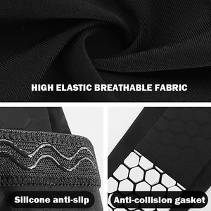 Protège-tibias de football légers en nid d'abeille, manchon de compression pour mollet pour femmes et hommes, prévention des collisions, soutien du mollet pour le basketball - Product Image 3