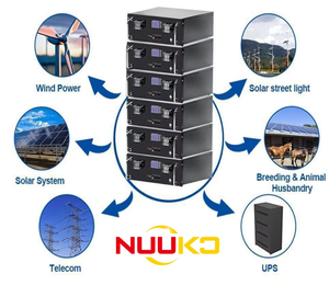 Rack Mounted <b>Battery</b> <b>48V</b> 51.2V 100Ah 200Ah 300Ah Solar Wind Energy Storage System for 5KW 10KW 15KW Home Solar System - Product Image 6