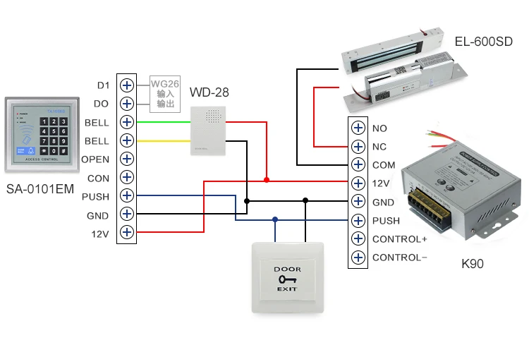 12V 5A Switching Access Power Input Voltage AC100 Uninterruptible Supply Access Control System