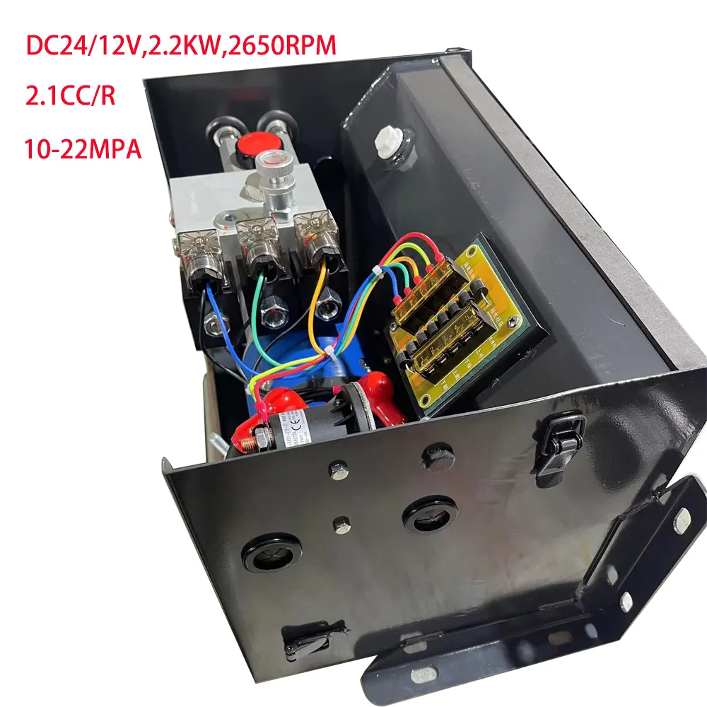 Unidade de energia hidráulica para porta traseira de automóvel 24v DC