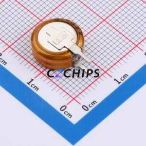 Supercondensador FH5R5V104TH-L0, Componente de Montaje en Orificio (THT), P=5mm, Condensador 0.1F -20%~+80% 5.5V - Product Image 2