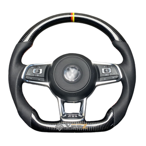 Volant en cuir perforé Sports Style OEM pour Volkswagen <span class=keywords><strong>Golf</strong></span> MK6 Amélioration du confort avec Offres Spéciales - Product Image 2