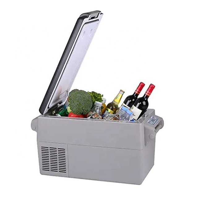 Portable Mini DC Compressor 12V 24V HLSW-D32L 55W Car Refrigerator Mobile Home Fridge Boat Caravan RV SUV 45dB Quiet -20~10