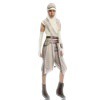 Costume Manqi Rey pour femmes adultes, tenue de cosplay Star Wars The Force Awakens, tissu en coton, vêtements de performance pour fête - Product Image 3