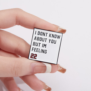 Citas divertidas, alfileres masónicos personalizados, broches artesanales de Metal, insignias de solapa, nunca volveremos a estar <span class=keywords><strong>juntos</strong></span>, regalos para niños, amigos - Product Image 5