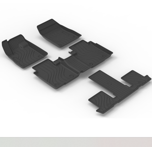 Tapetes Premium para Todo Clima para Ford Edge L E-Hybrid de 7 Plazas 2023-2025, Accesorio Interior Antideslizante y Fácil de Limpiar - Product Image 1