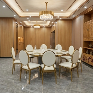 Wedding Banquets <strong>Stackable</strong> Metal Iron Hotel <strong>Dining</strong> <strong>Chairs</strong> - Product Image 1